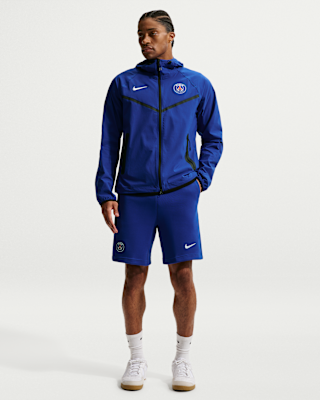 Paris Saint-Germain Tech Fleece Men's Nike Soccer Shorts. Nike.com